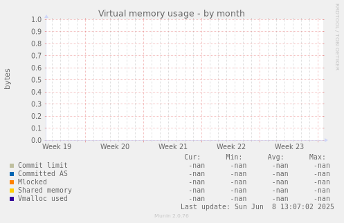 Virtual memory usage